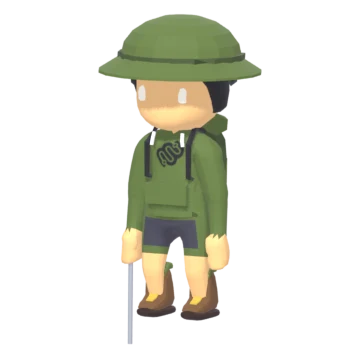 Moonwalk hiker look